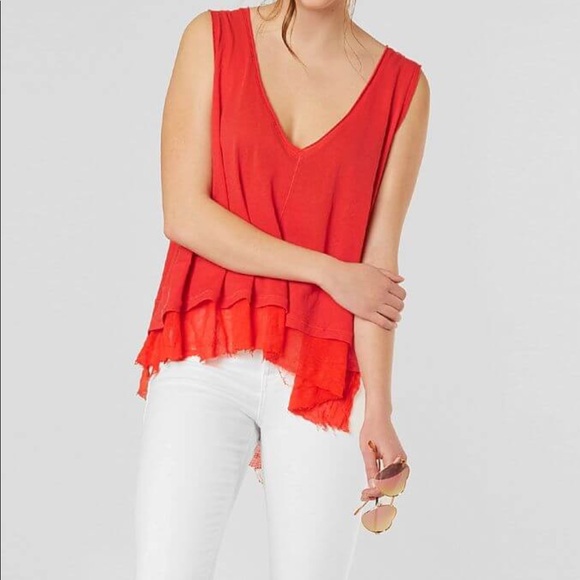 Free People Peachy Tank Top - Picture 1 of 3